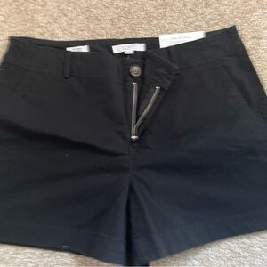 LOFT High Waist Black Shorts